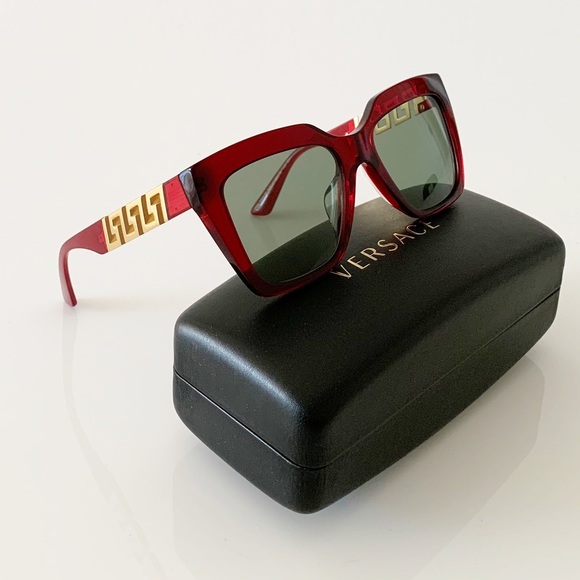 Versace Red Sunglasses